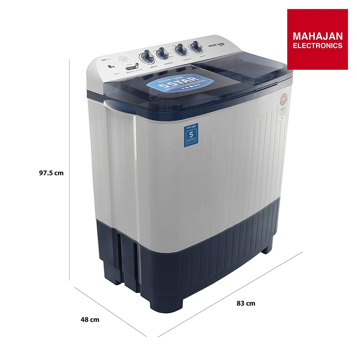 Voltas Beko WTT80DBLT image 4