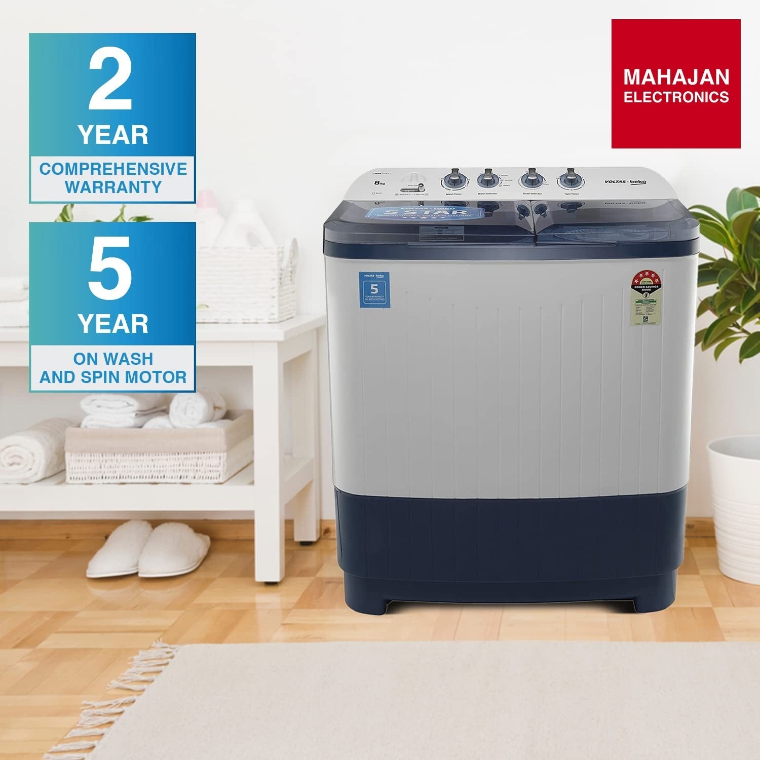Voltas Beko WTT80DBLT image 5