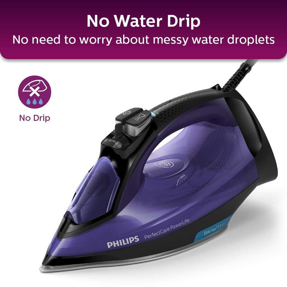 Philips Perfect Care Power Life Steam Iron GC3925/34, 2400W, up to 45 g/min steam Output, OptiTemp Technology, Steam Glide Plus Soleplate, Drip-Stop and... - Mahajan Electronics Online