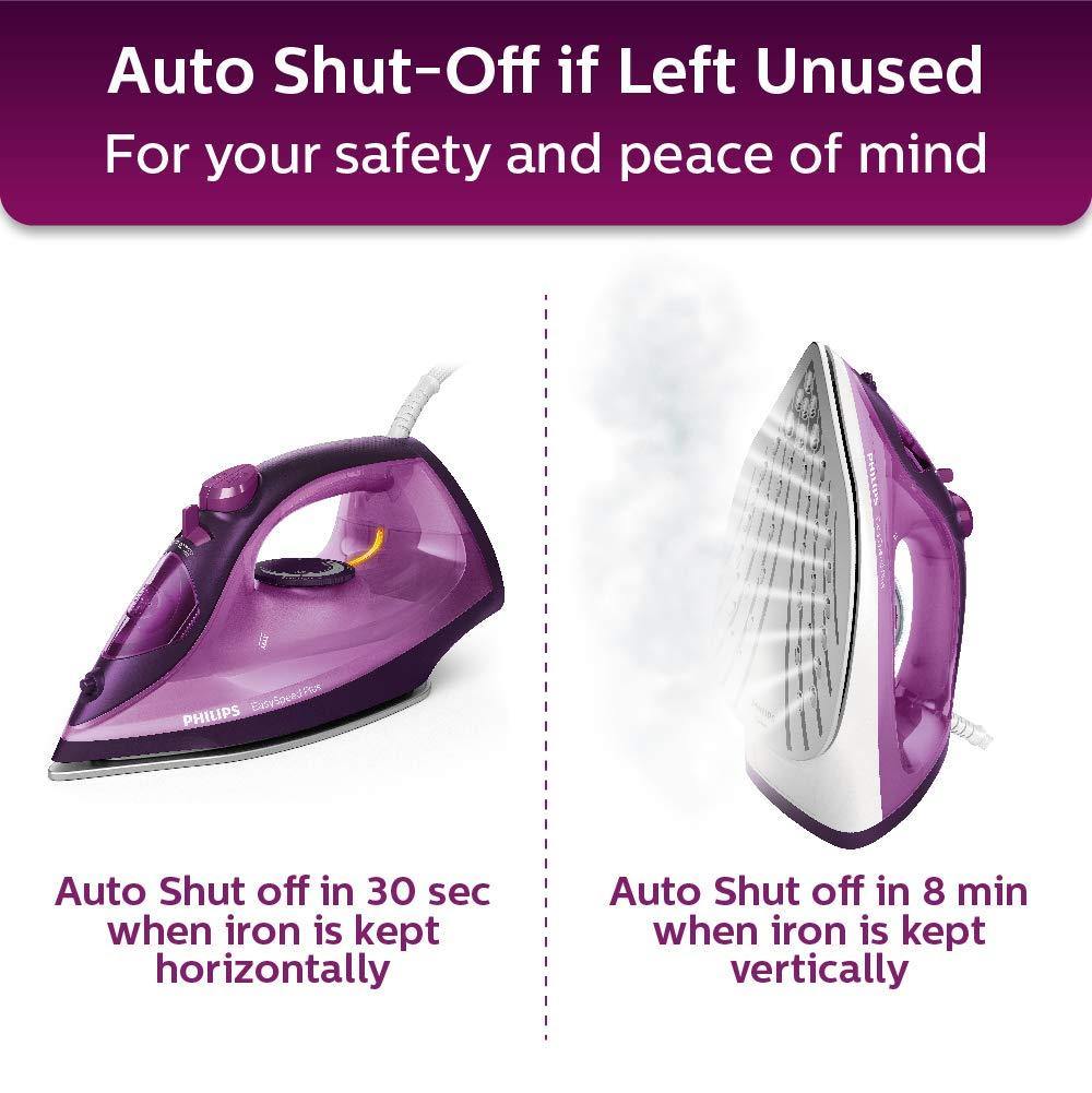 Philips EasySpeed Plus Steam Iron GC2147/30-2400W, Quick Heat up with up to 30 g/min steam, 150g steam Boost, Scratch Resistant Ceramic Soleplate, Vertical... - Mahajan Electronics Online