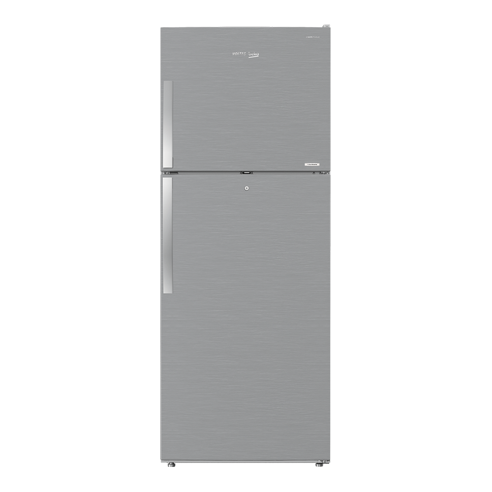 Voltas Beko 470 L 3 Star High End Frost Free Double Door Refrigerator (Silver) RFF493IF - Mahajan Electronics Online