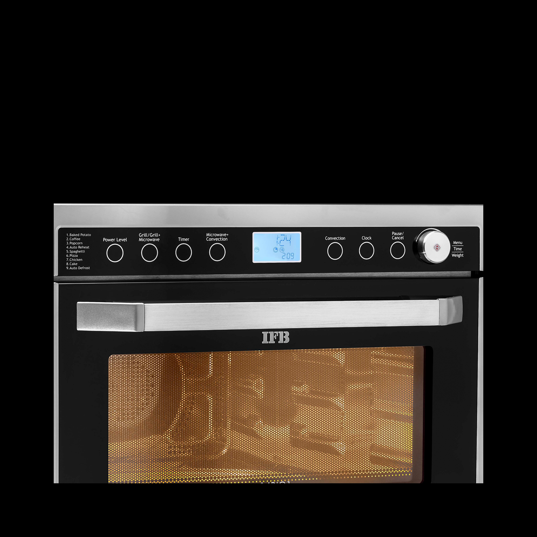 IFB 23 L Convection Microwave Oven (IFB 23SC3, Metallic Silver) - Mahajan Electronics Online