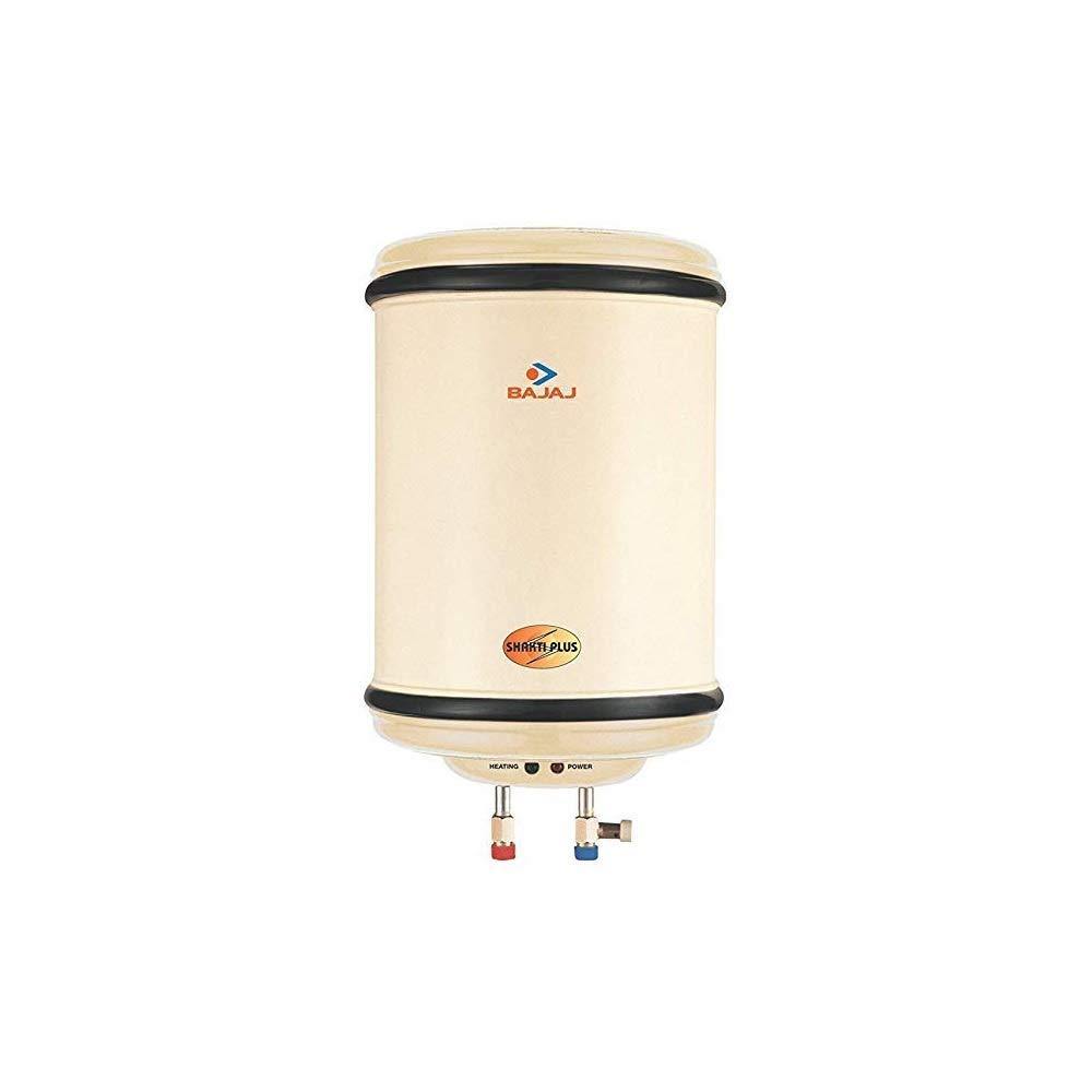 Bajaj Shakti Plus Storage 6-Litre Vertical Water Heater (Ivory) - Mahajan Electronics Online