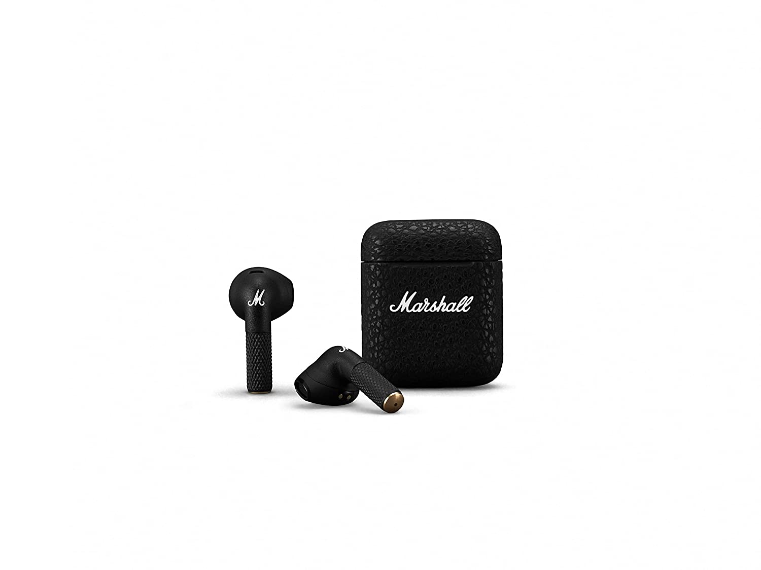 Marshall Minor III Bluetooth Truly Wireless in-Ear Earbuds with Mic (Black) - Mahajan Electronics Online