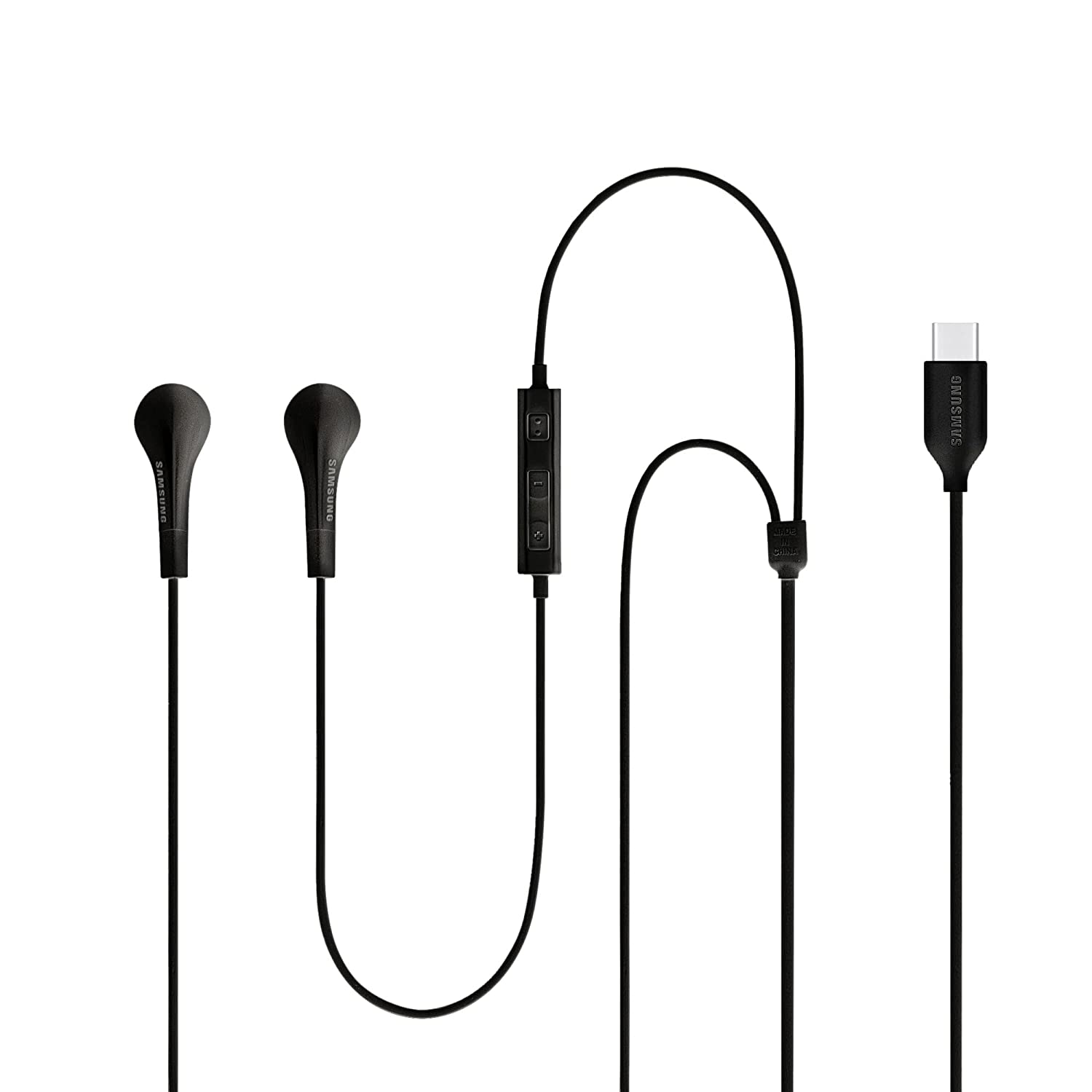 Samsung Original IC050 Type-C Wired in Ear Earphone with mic (Black) - Mahajan Electronics Online