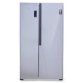 Godrej RS EONVELVET 579 RFD PL ST 564 L Frost Free Side-By-Side Refrigerator ( Platinum Steel, Multi Air Flow System) - Mahajan Electronics Online