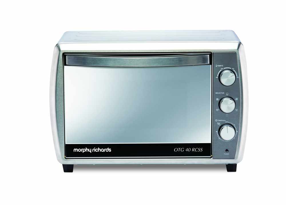 Morphy Richards 40 RCSS 40-Litre Stainless Steel Oven Toaster Grill (Silver) New 2020 - Mahajan Electronics Online