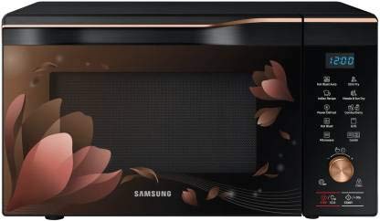 Samsung 32 L Convection Microwave Oven (MC32K7056CC, Black) - Mahajan Electronics Online