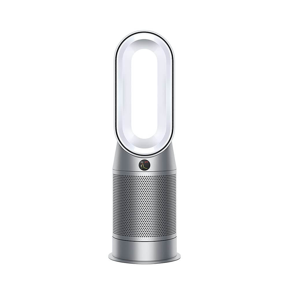 Dyson HP07  Purifier Hot+Cool Air Purifier with heater, HEPA+Activated Carbon Filter, Wi-Fi Enabled, (White/ Silver)