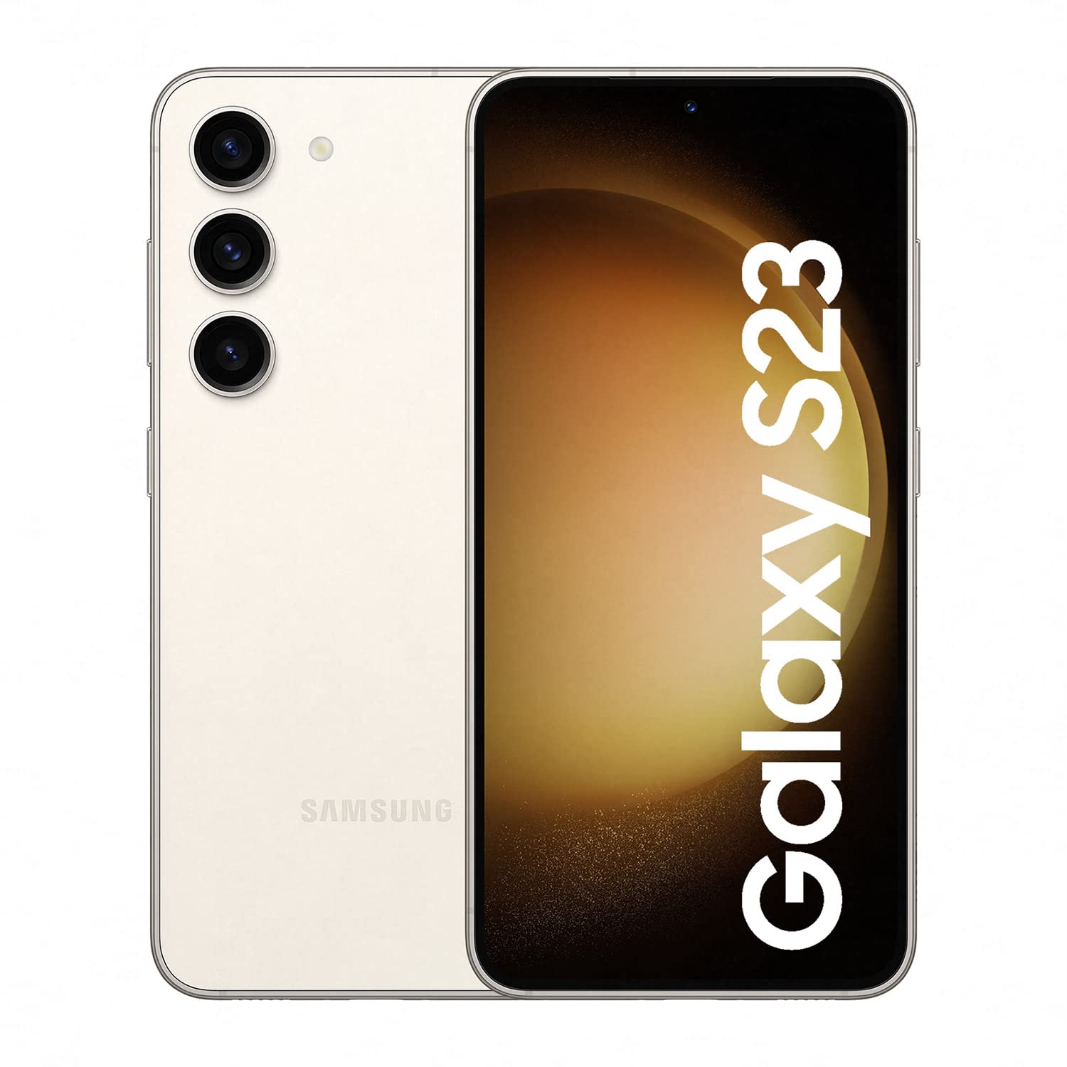 Samsung Galaxy S23 5G (Cream, 8GB Ram, 128GB Storage) - Mahajan Electronics Online