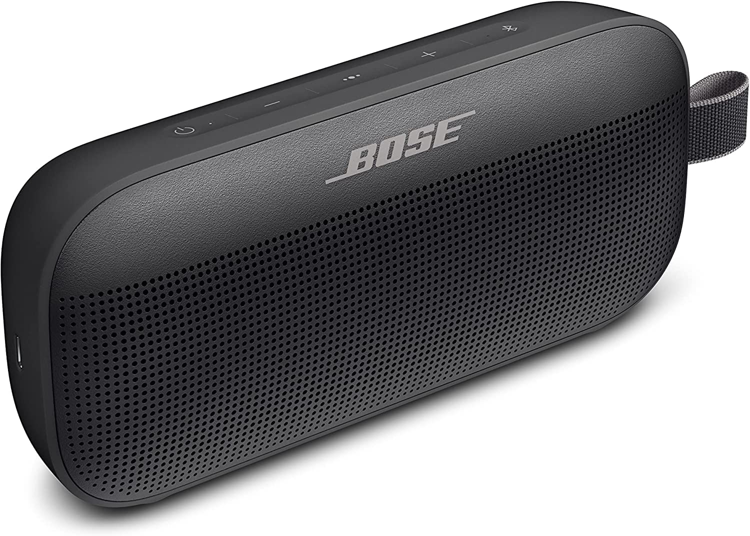 Bose SoundLink Flex Bluetooth Portable Speaker, Wireless Waterproof Speaker for Outdoor Travel-Black 865983-0100 - Mahajan Electronics Online