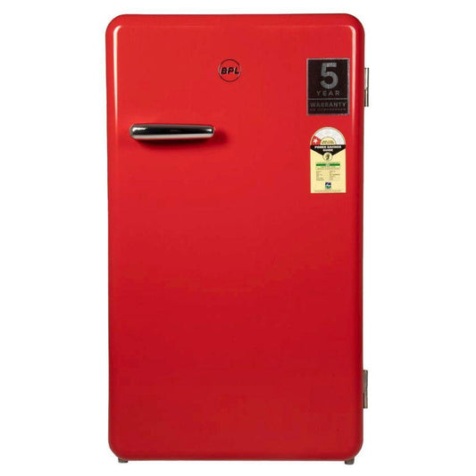 BPL BRC-1100BPMR 95 L Direct Cool Single Door 1 Star Refrigerator (Red) - Mahajan Electronics Online
