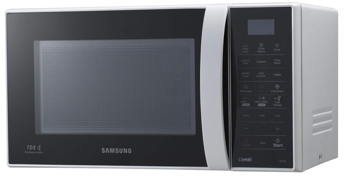 Samsung 21 L Convection Microwave Oven (CE73JD/XTL, Black) - Mahajan Electronics Online