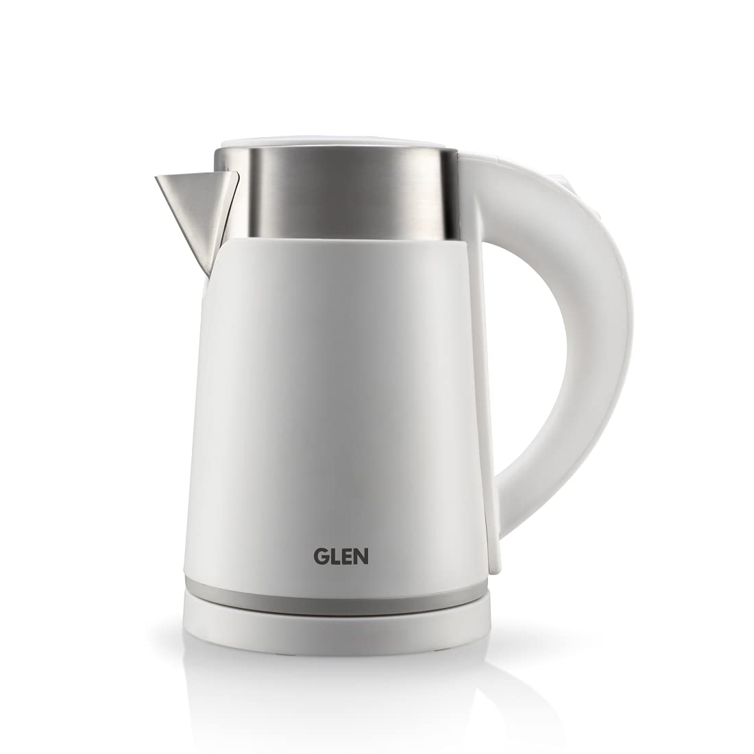 Glen SA 9004 WHITE Electric Kettle 0.8 Ltr 800 Watt - Mahajan Electronics Online