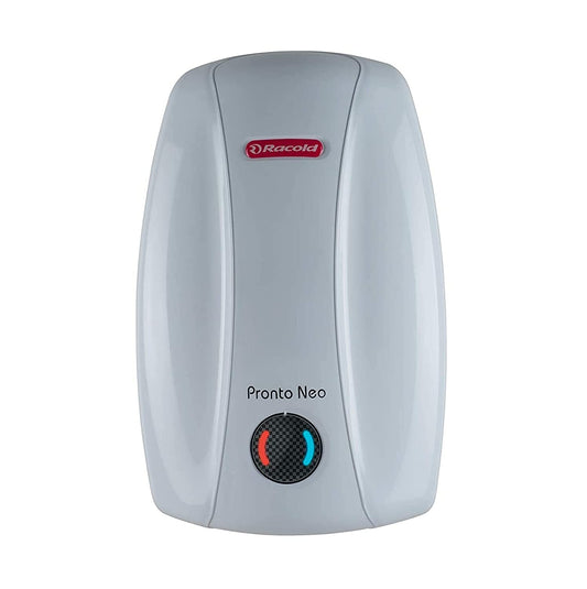 Racold Pronto Neo 3 Litres 3Kw Vertical Water Heater, White - Mahajan Electronics Online