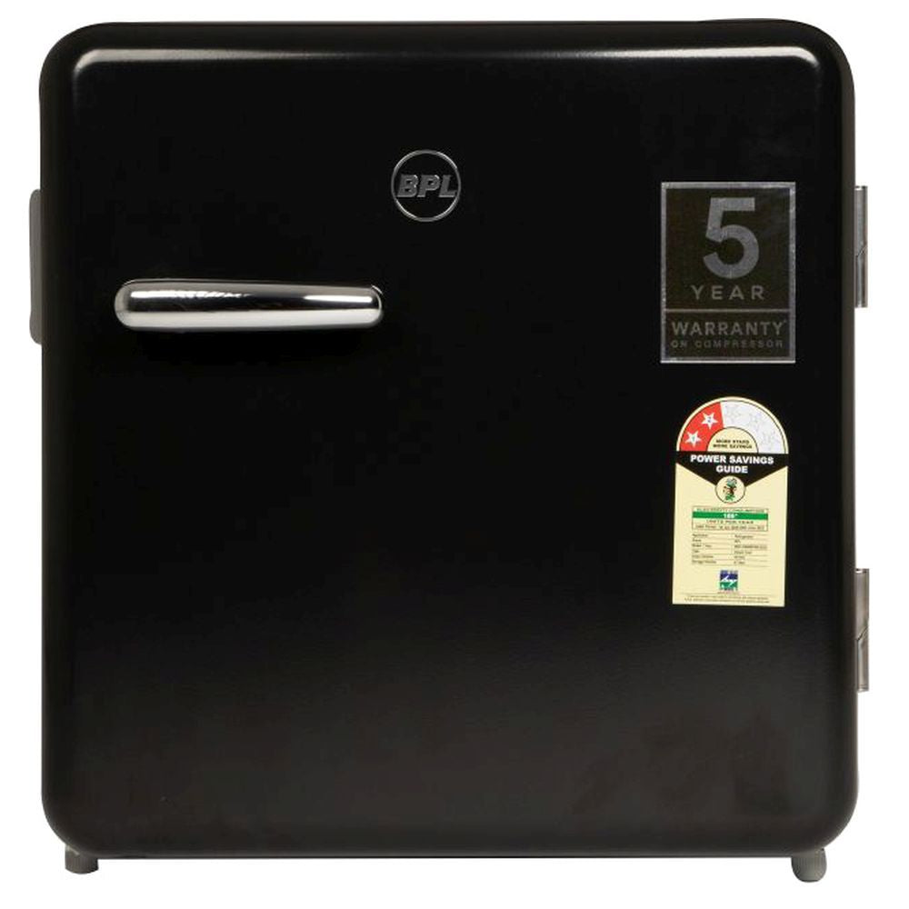 BPL BRC-0600BPBK 45 Litre 2 Star Mini Bar Refrigerator Black - Mahajan Electronics Online