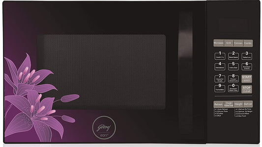 Godrej GME 734 CR1 PM Violet Floral Microwave (Violet Floral) - Mahajan Electronics Online