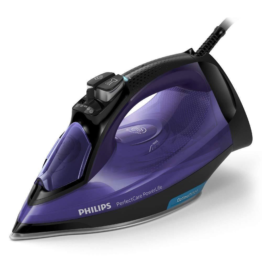 Philips Perfect Care Power Life Steam Iron GC3925/34, 2400W, up to 45 g/min steam Output, OptiTemp Technology, Steam Glide Plus Soleplate, Drip-Stop and... - Mahajan Electronics Online