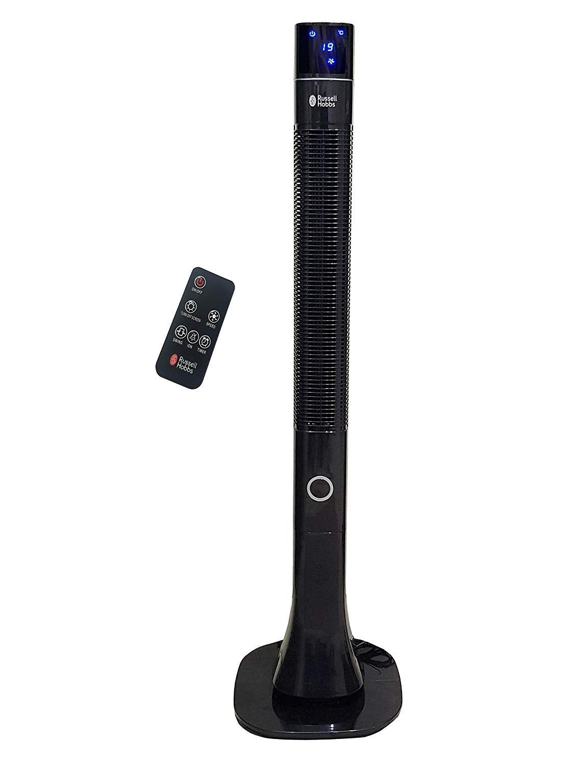 Russell Hobbs RTF 4800 Tower Fan with Remote 48 Inch - Mahajan Electronics Online