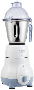 Philips Simple Silent Vertical HL1643 600-Watt Mixer Grinder with 5 Jars (Blue) - Mahajan Electronics Online