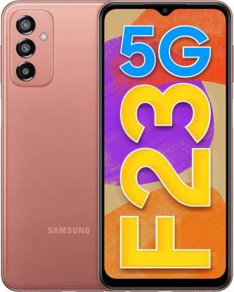 SAMSUNG Galaxy F23 5G (Copper Blush, 128 GB) (6 GB RAM) - Mahajan Electronics Online