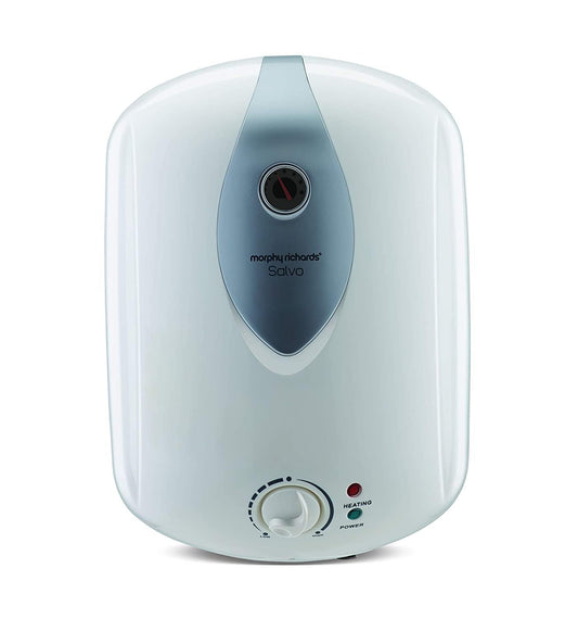 Morphy Richards Salvo 15-Litre Vertical Storage Water Heater (White) - Mahajan Electronics Online