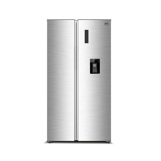 BPL BRS-5900AVDG 570 litres Side-by-Side Refrigerator with DC Inverter Technology, Dim Grey - Mahajan Electronics Online