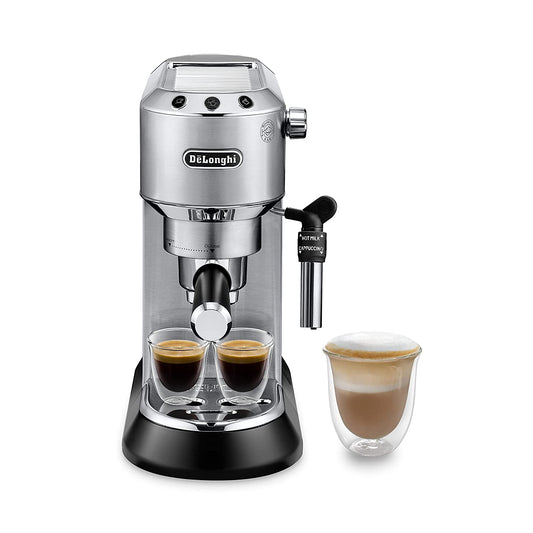 DeLonghi EC685.M 1350-Watt Espresso Coffee Machine (Metallic) - Mahajan Electronics Online