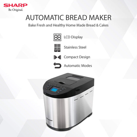 Sharp PE-105-CS Table-Top Bread Maker - Mahajan Electronics Online