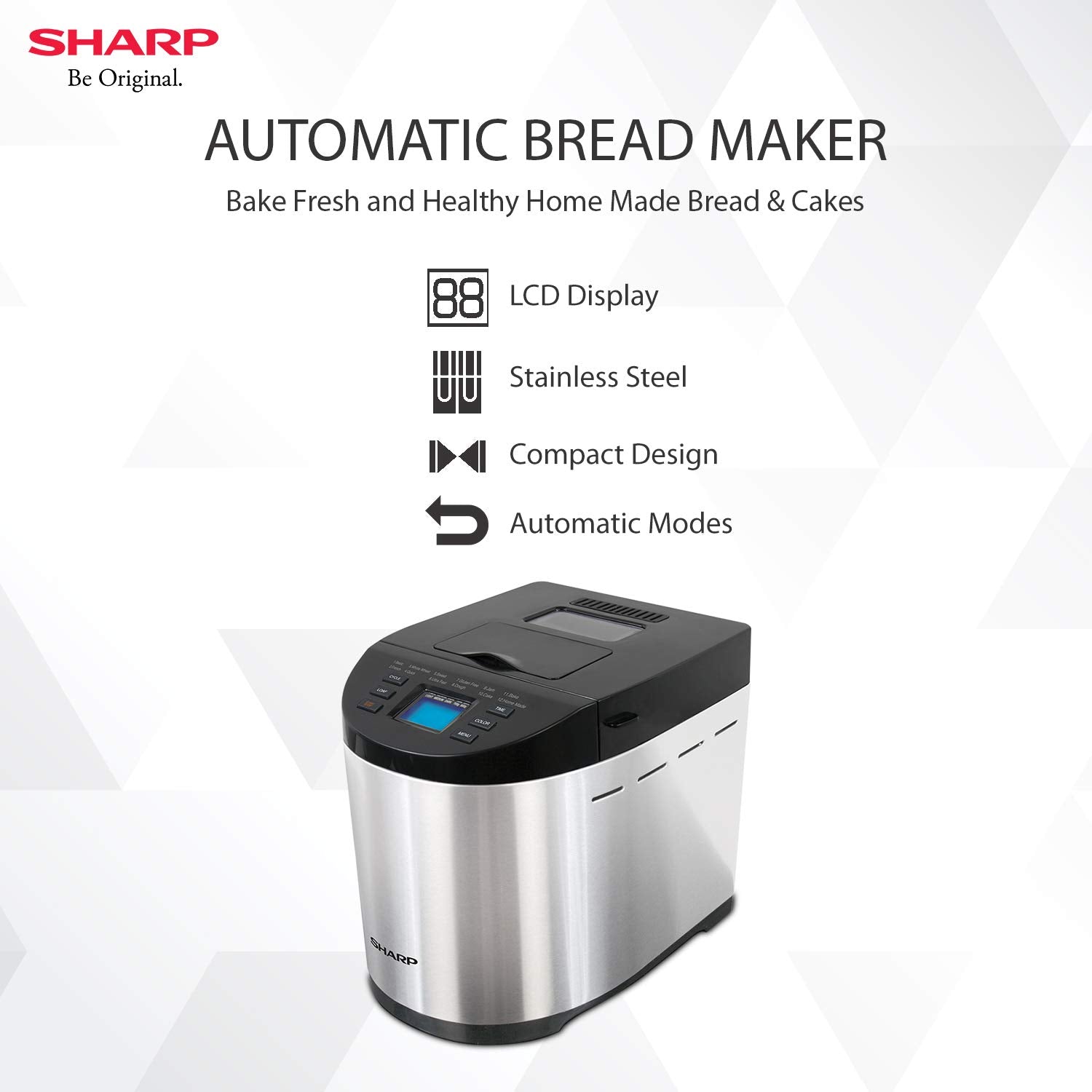 ﻿Sharp PE-105-CS Table-Top Bread Maker