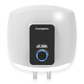 Crompton Solarium Qube 15-L 5 Star Rated Storage Water Heater (Geyser) with Free Installation and Connection Pipes - Mahajan Electronics Online