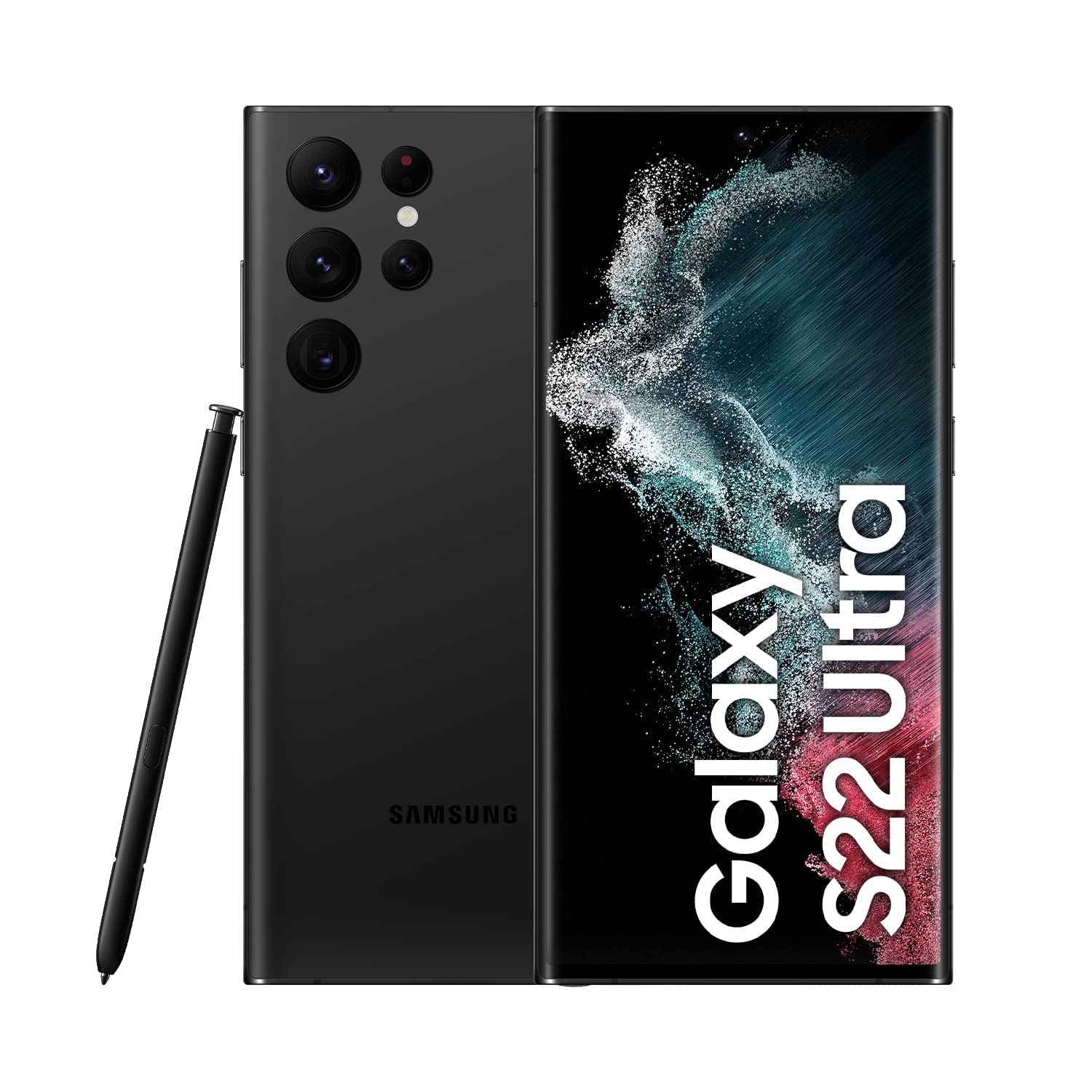 Samsung Galaxy S22 Ultra 5G (Phantom Black, 12GB RAM, 256GB Storage) FREE 25W Travel Adaptor (Worth 1699/-) - Mahajan Electronics Online