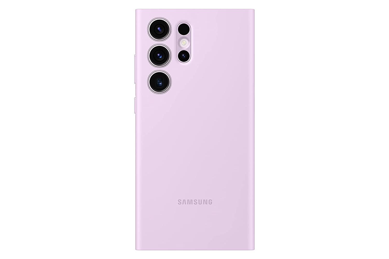 Samsung Galaxy S23 Ultra Smart Clear View Wallet Cover - Lilac - Mahajan Electronics Online