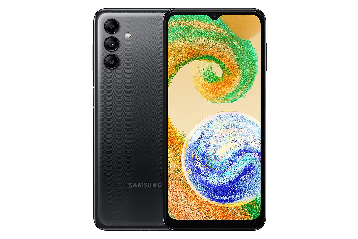 Samsung Galaxy A04s (Awesome Black, 4GB, 128GB Storage) | 50 MP Rear Camera |Upto 8GB RAM | 5000 mAh Battery - Mahajan Electronics Online