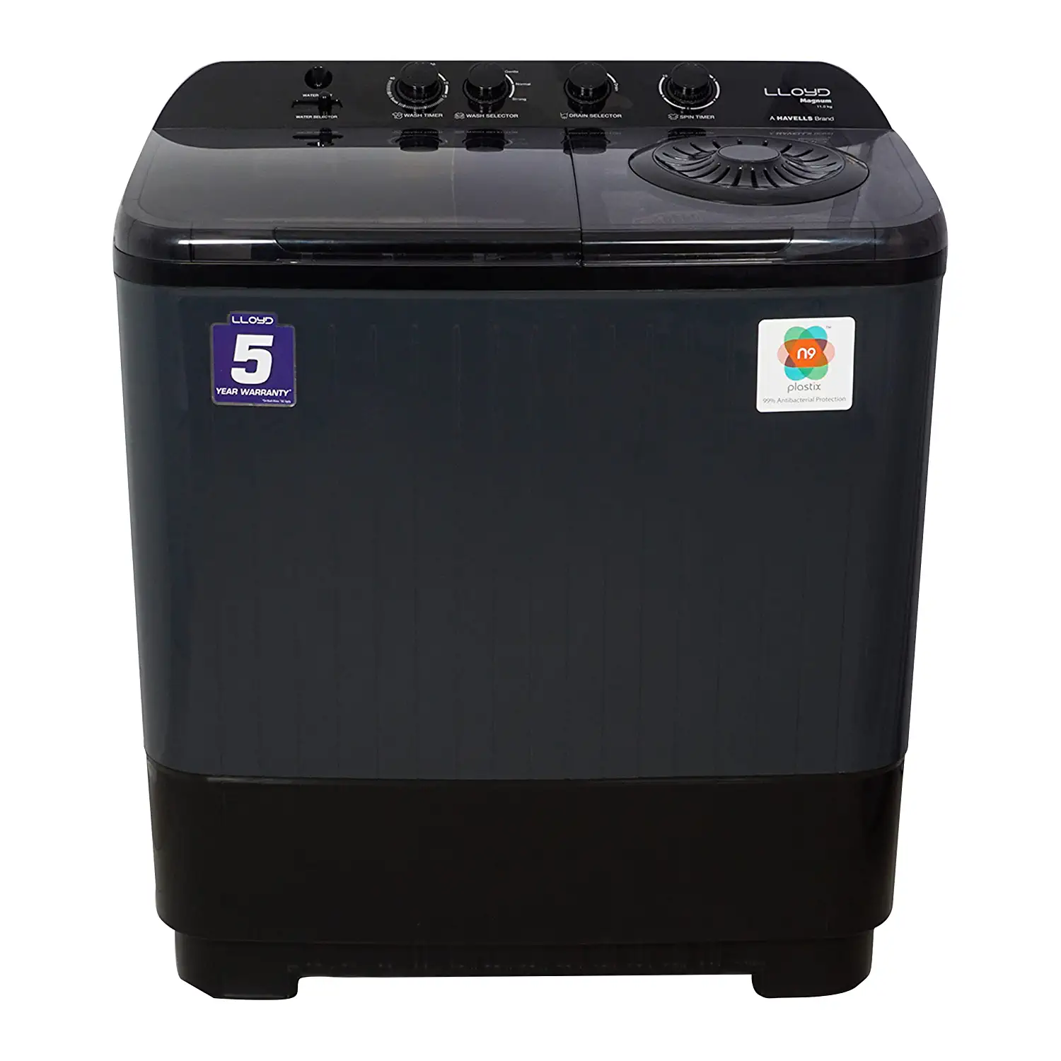 LLoyd Semi Automatic Washing Machine 11 kg GLWMS11ADGMA - Mahajan Electronics Online