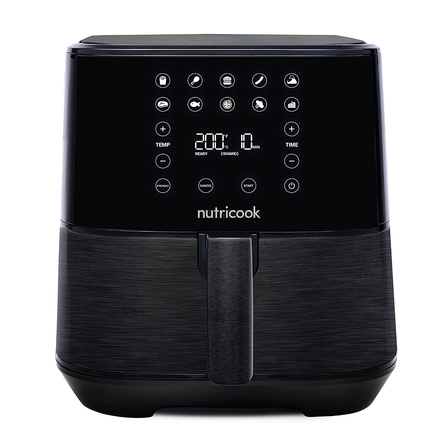 Nutricook AirFryer 2, 1700 Watts, Digital Control Panel Display - Mahajan Electronics Online