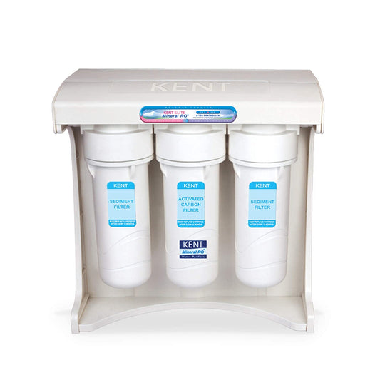 KENT Elite Plus Optional storage 20 litre Under the counter RO+UF+TDS Controller (White) 40-Ltr/hr Water Purifier - Mahajan Electronics Online