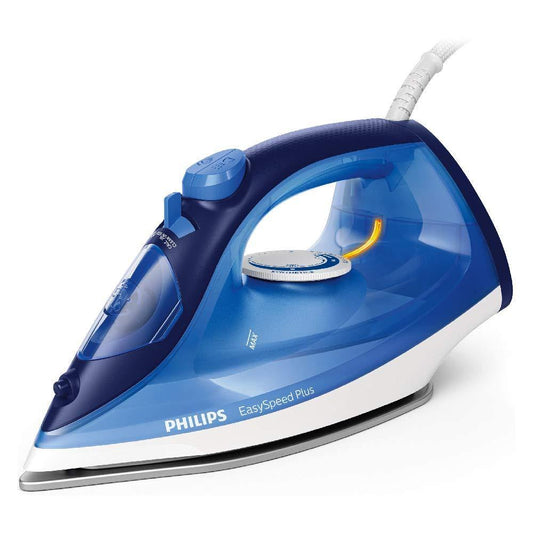Philips EasySpeed Plus Steam Iron GC2145/20-2200W, Quick Heat Up with up to 30 g/min steam, 110 g steam Boost, Scratch Resistant Ceramic Soleplate, Vertical... - Mahajan Electronics Online