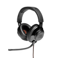 JBL Quantum 200 Wired Over Ear Headphones with Mic (Black) - Mahajan Electronics Online