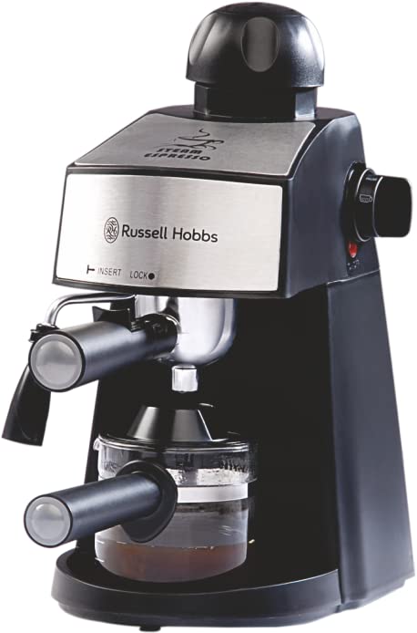 Russell Hobbs RCM800E 800 Watts Espresso and Cappuccino Maker Machine
