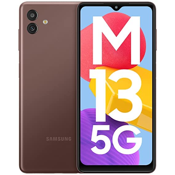 Samsung Galaxy M13 5G (Stardust Brown, 6GB RAM 128GB Storage) Dual Sim 5G | 48MP Camera | Android 12 | 5000mAh Battery - Mahajan Electronics Online