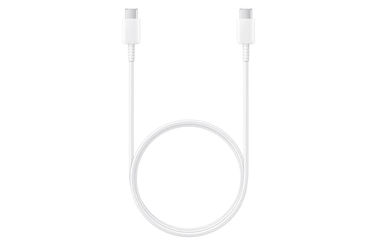 Samsung Original Type C to C Cable 1 Meter Compatible with Smartphone,White - Mahajan Electronics Online