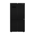 Voltas Beko 626 L Side by Side Refrigerator (Black Glass) RSB64GF - Mahajan Electronics Online
