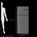 Godrej RT EONVIBE 366B 25 HCIT MT BK 330 L 2 Star Inverter Frost-Free Double Door Refrigerator ( 4 in 1 Convertible) - Mahajan Electronics Online
