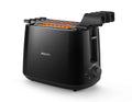 Philips Daily Collection HD2583/90 600-Watt 2 in 1 Toaster and Grill (Black) - Mahajan Electronics Online