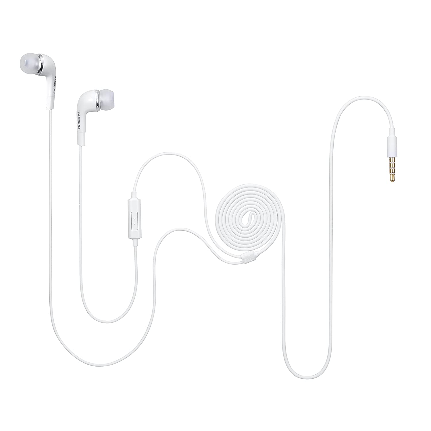 Samsung EHS64 Hands-Free Wired In Ear Earphones With Mic With Remote Note (White) - Mahajan Electronics Online