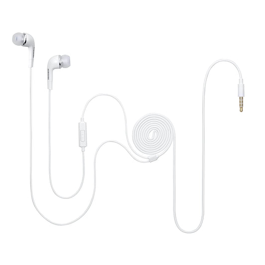 Samsung EHS64 Hands-Free Wired In Ear Earphones With Mic With Remote Note (White) - Mahajan Electronics Online