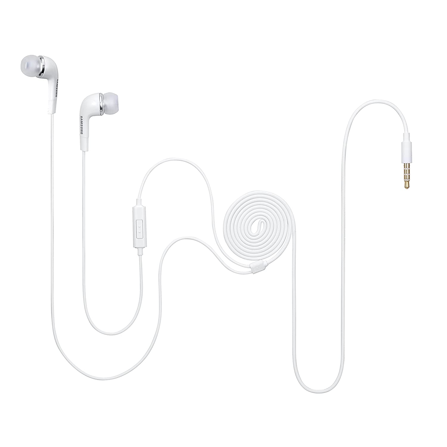 Samsung EHS64 Hands-Free Wired In Ear Earphones With Mic With Remote Note (White)