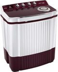 Voltas Beko 7Kg Semi Automatic Top Loading Washing Machine (WTT70ALIM,Burgundy) - Mahajan Electronics Online