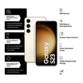 Samsung Galaxy S23 5G (Cream, 8GB Ram, 128GB Storage) - Mahajan Electronics Online